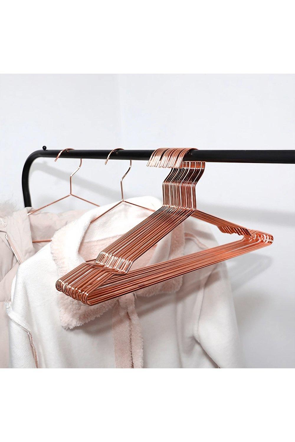20Pcs Metal Clothes Hangers Set